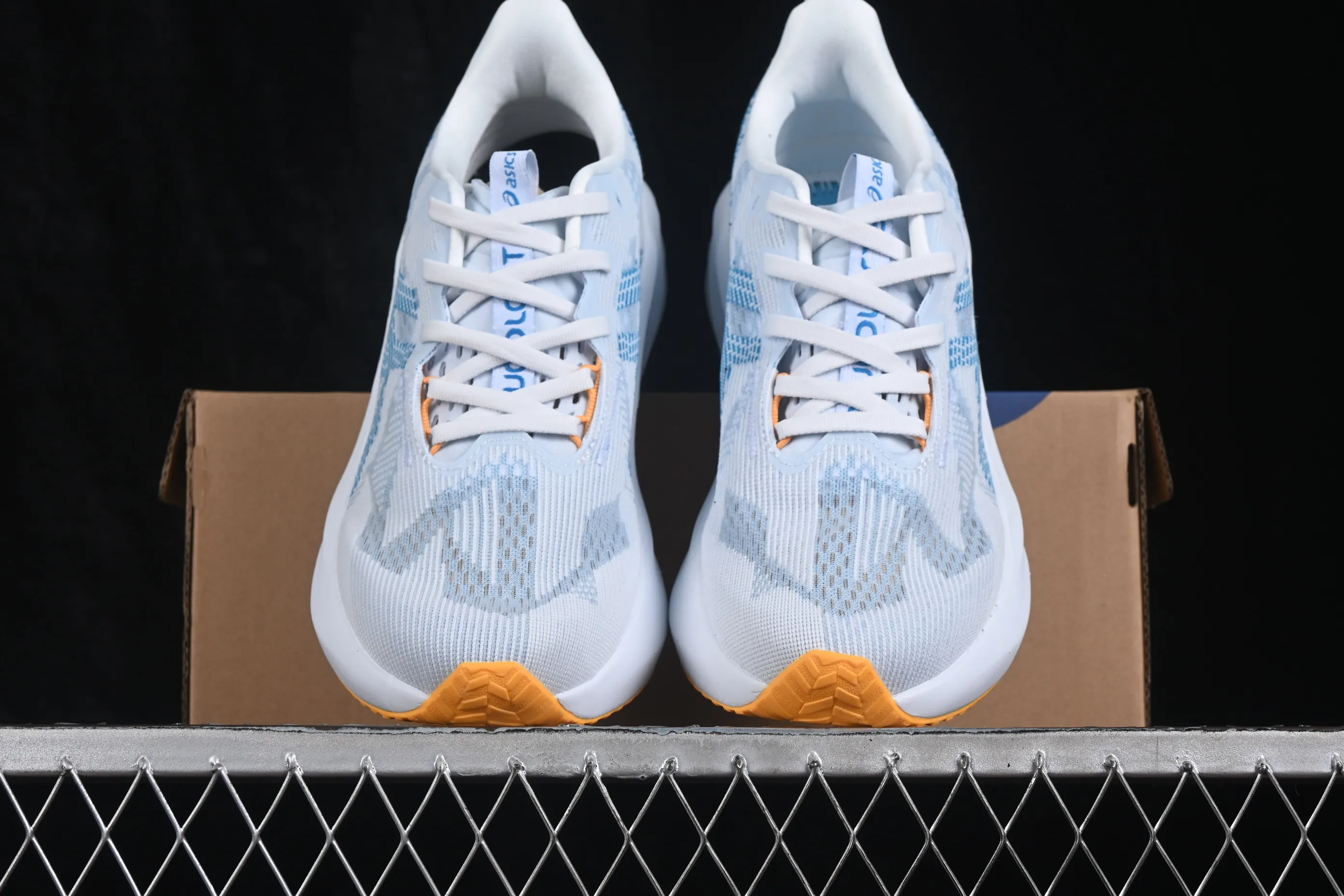 All categories Asics Asics series Asics Novablast 5 Asics Novablast 5 Asics retro breathable casual shoes cushioning men's wear-resistant running shoes 1011B974-407